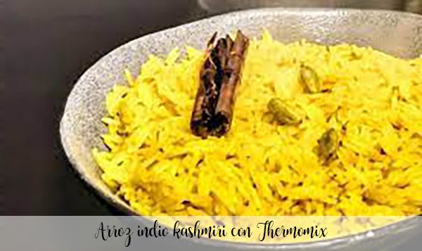 Indyjski ryż kaszmirski z Thermomixem