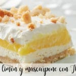 Ciasto cytrynowo-mascarpone z Thermomixem