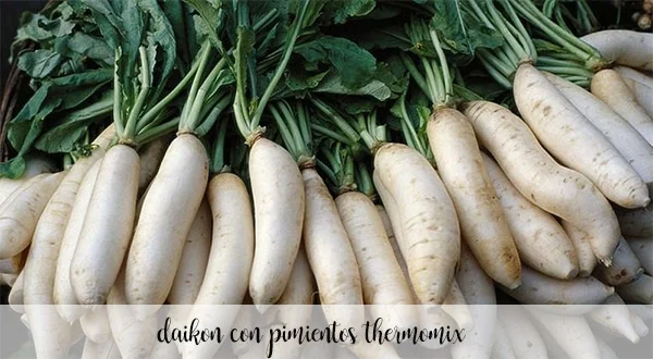 Daikon z papryką termomiksową