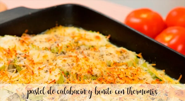 Ciasto z cukinii i bonito z Thermomixem