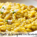Risotto z bakłażanem z termomiksem
