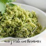 Zielony ryż z Thermomixem