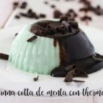 Miętowa panna cotta z termomiksem