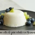 Pina colada panna cotta z termomiksem