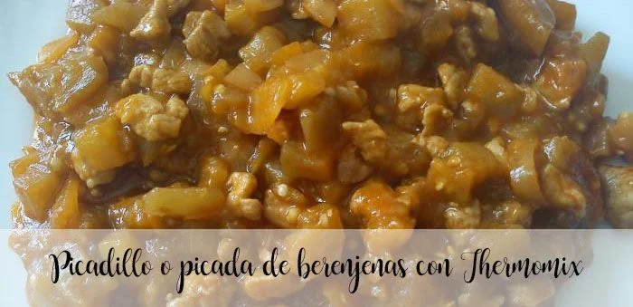 Picadillo lub mielone bakłażany z Thermomixem
