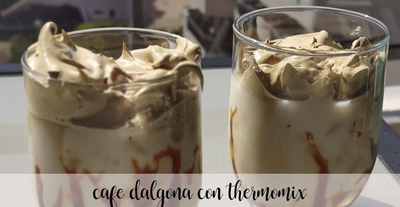 Cafe Dalgona z Thermomixem