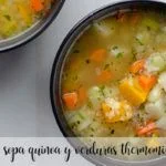 Zupa z komosy ryżowej i warzyw z Thermomixem