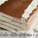 Ciasto mrożone w stylu Contessa lub Viennetta