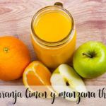 sok pomarańczowa cytryna i jabłko z termomiksem