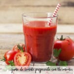 sok pomidorowy przygotowany na termomiksie