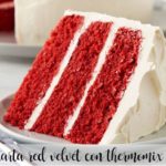 Ciasto termomiksowe z red velvet