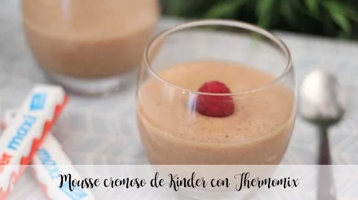 Kinder kremowy mus z Thermomixem