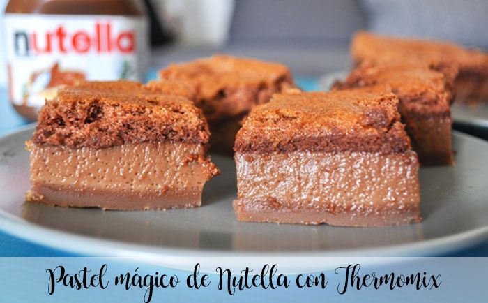 Magiczne ciasto Nutella z Thermomixem