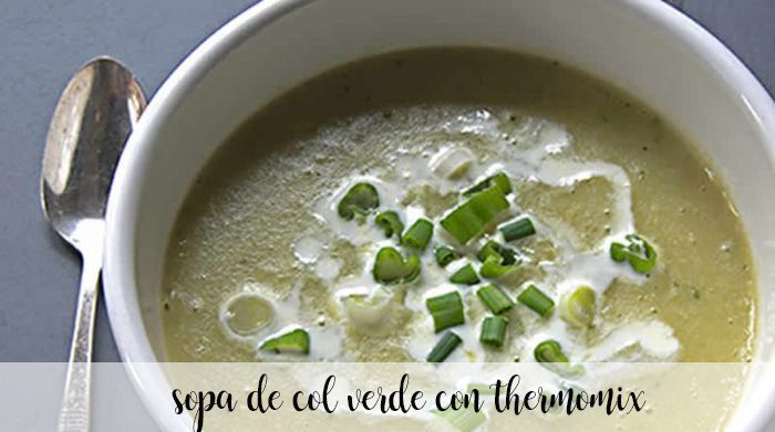 Zupa z zielonej kapusty z termomiksem