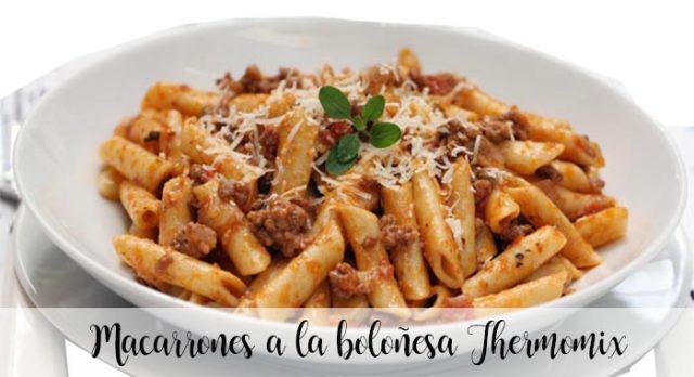 Makaron Bolognese Thermomix