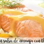 Łosoś na parze z awokado z termomiksem