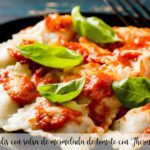 Ravioli z sosem pomidorowym z konfiturą z Thermomixem