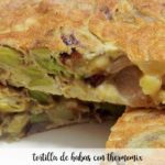 Omlet z bobu z Thermomixem