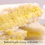 Kanapka z kurczakiem curry z termomiksem