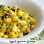 Szafranowe gnocchi z Thermomixem