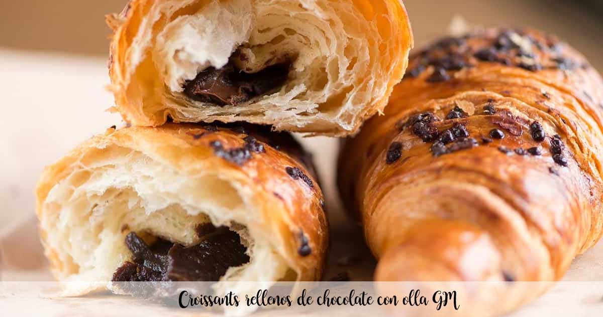 Croissanty z nadzieniem czekoladowym z puli GM