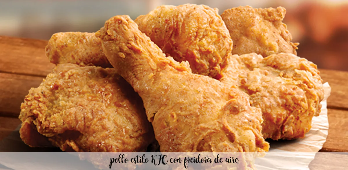 frytkownica z kurczakiem w stylu kfc
