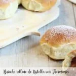 Brioche nadziewane Nutellą z Thermomixem