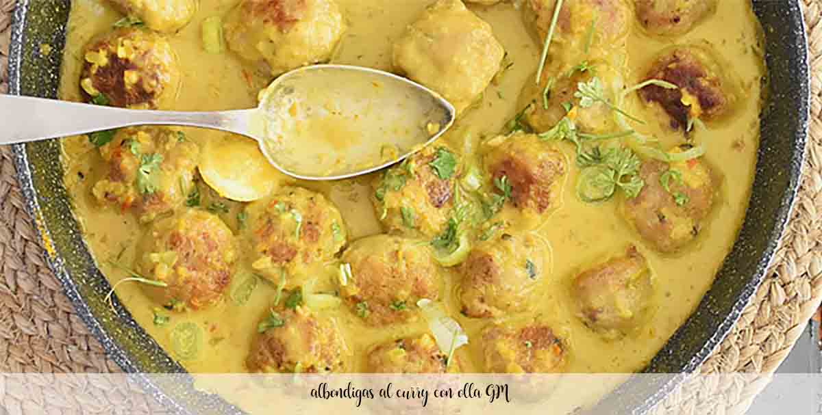 Klopsiki curry z GM Pot