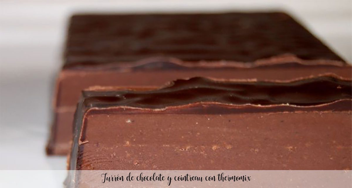 Nugat czekoladowo-cointreau z termomiksem