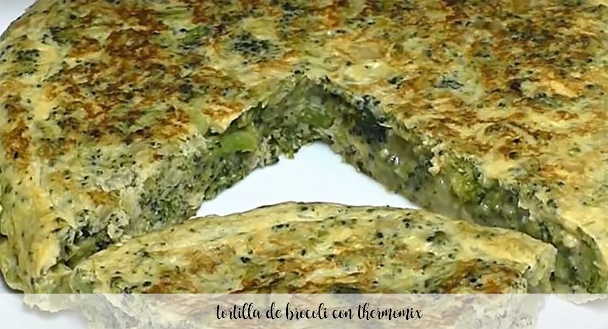 Omlet brokułowy z Thermomixem