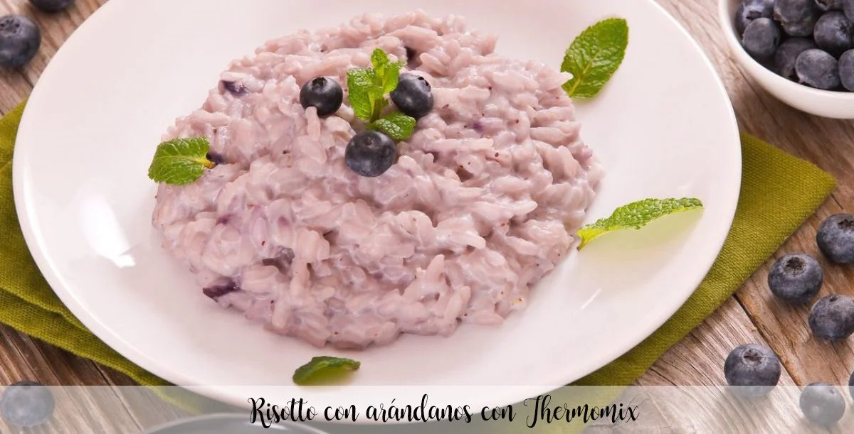 Risotto z jagodami z Thermomixem