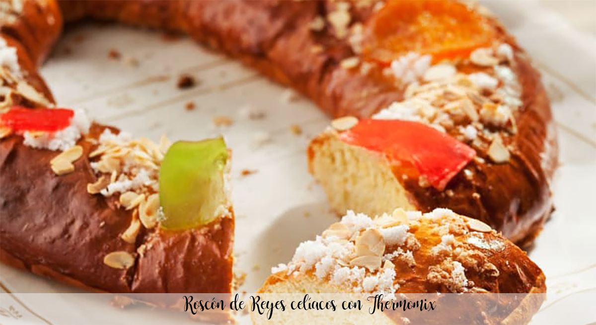 Roscón de Reyes celiacos z Thermomixem