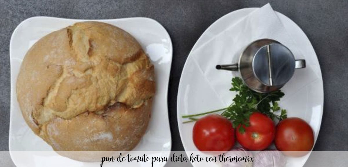 Chleb pomidorowy na dietę Keto z Thermomixem
