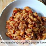 Gnocchetti sardi w kiełbasie i sosie pecorino w Thermomixie