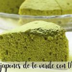 Japońskie ciasto z zielonej herbaty z Thermomixem