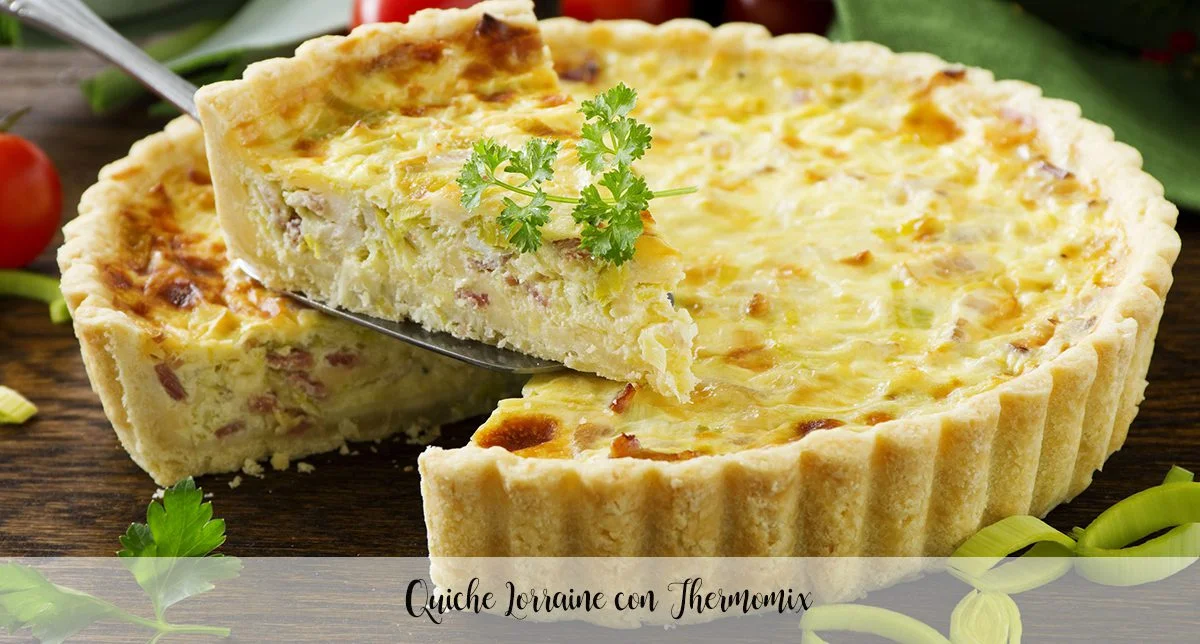 Quiche Lorraine z Thermomixem