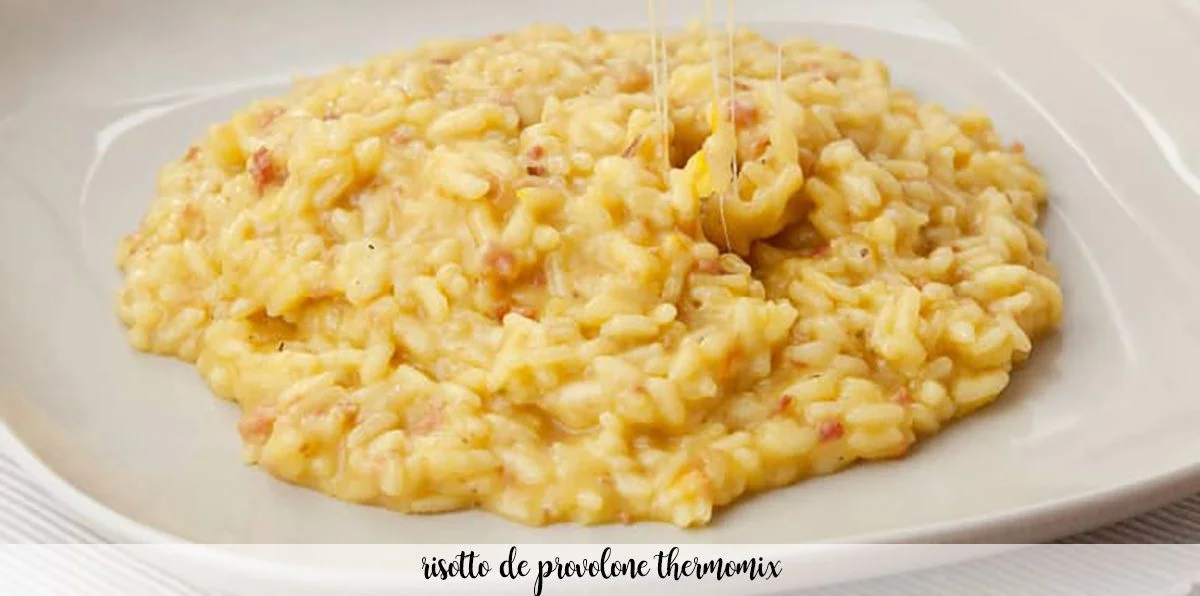 Risotto z provolone z Thermomixem