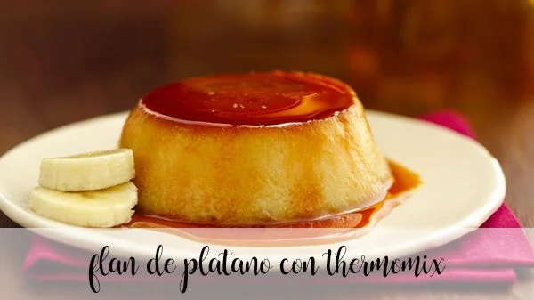 Thermomix flana bananowa