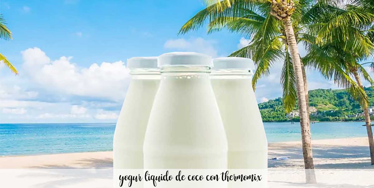 Jogurt kokosowy w płynie z termomiksem