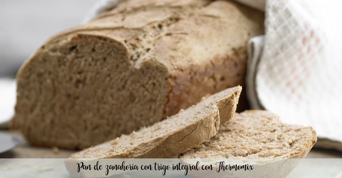 Chleb marchewkowy pełnoziarnisty z Thermomixem