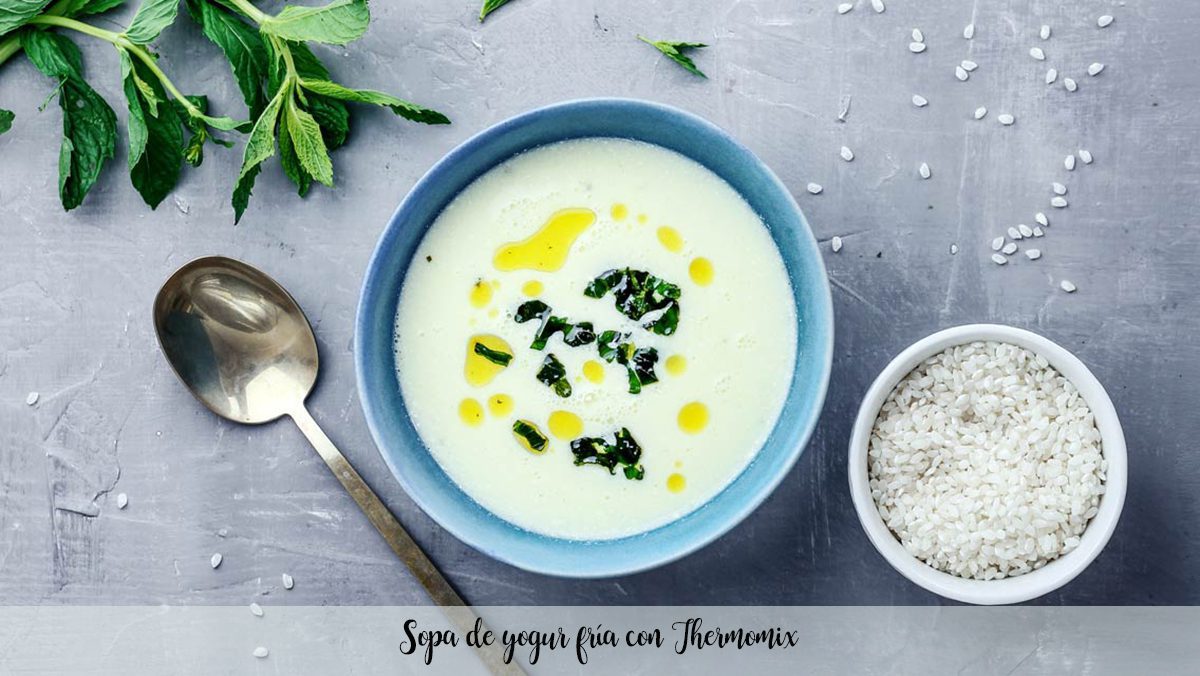 Zimna Zupa Jogurtowa z Thermomixem