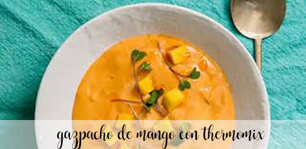 Gazpacho z mango z Thermomixem