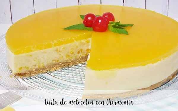 Tarta brzoskwiniowa z Thermomixem