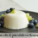 Pina colada panna cotta z termomiksem