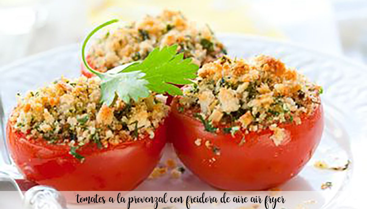 Pomidory prowansalskie z frytkownicą – frytkownica powietrzna