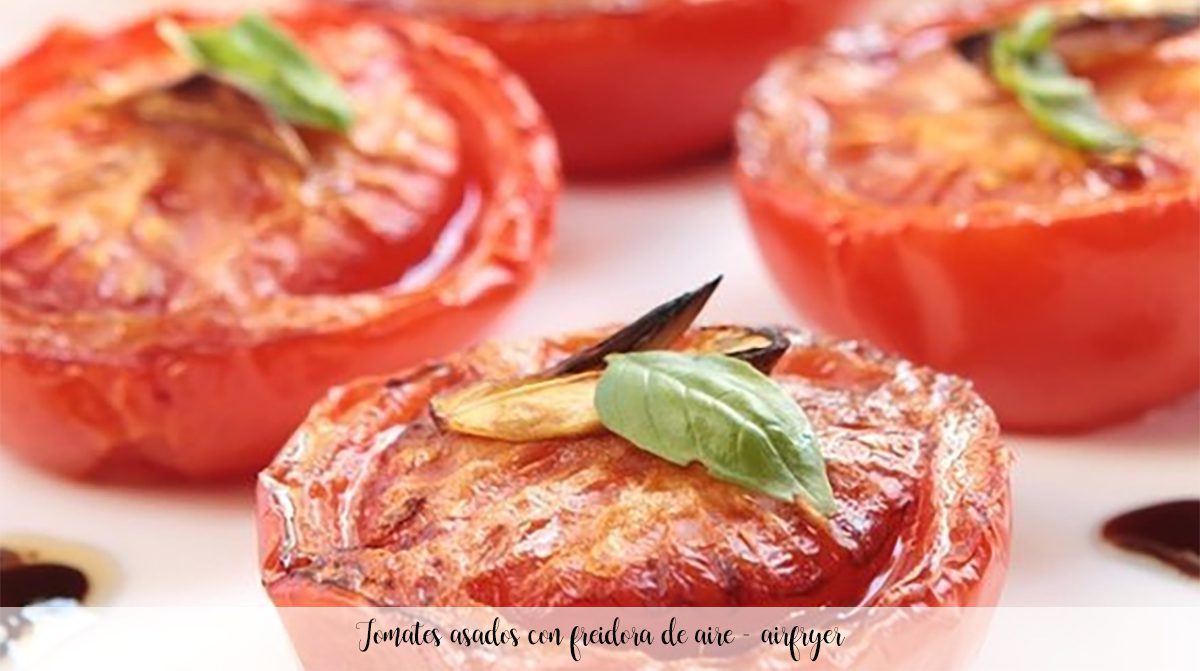 Pieczone pomidory z frytownicą powietrzną - airfryer