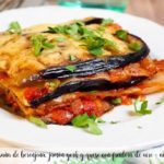 Lasagne z bakłażanem, szynką i serem z frytownicą powietrzną – airfryer
