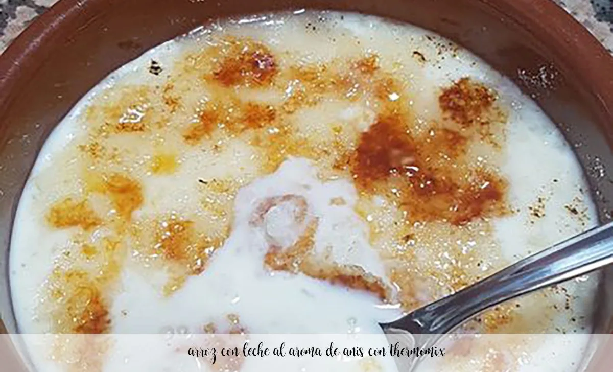 pudding ryżowy aromatyzowany anyżkiem z thermomixem