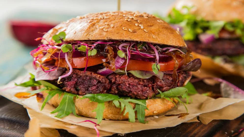 Burgery Buraczane Z Karmelizowaną Cebulą Z Thermomixem