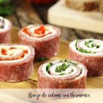 Ramię salami z thermomixem